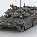 T90A Russian Tank Main Battle Tank 3d model