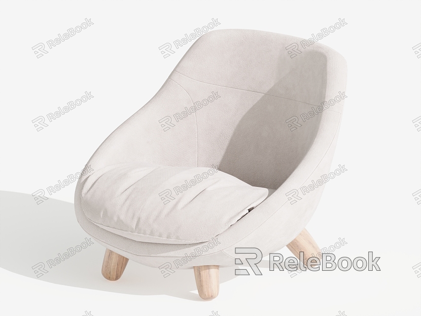 Modern Single Sofa Single Chair Leisure Chair model