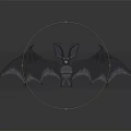 The image focuses on a bat model and does not contain furniture-related key information, so it is impossible to generate a title with "furniture" as the main subject in accordance with the requirements.