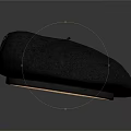 Black Beret Featuring Eagle Emblem And Circular Badge With Red Center