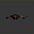 Game Movie Female Character With Pilot Cap Red Vest Tattoos And Gun