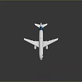Airbus Airplane With Silver Body Blue Tail Airbus Logo And Landing Gear Displayed