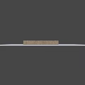 Supernatural Themed Three Weapons Set In Wooden Box With Red Padding And Sun Symbol