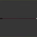 Traditional Red Shaft Spear With Sharp Metal Spearhead And Classic Design