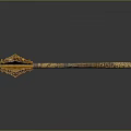 Scepter Ancient Scepter Cane Ancient Scepter Magic Scepter Metal Scepter Classical Scepter Magic Scepter 3d model