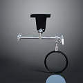Sturdy Metal Storage Shelf With Multiple Layers And Stable Base For Home Organization