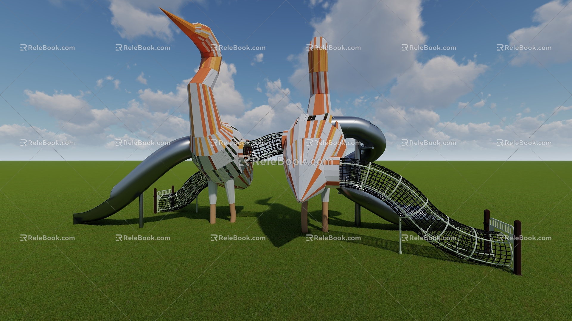 Amusement Equipment 3d model