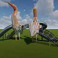 Amusement Equipment 3d model