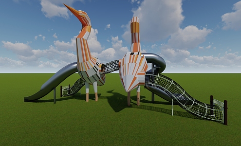 Amusement Equipment 3d model