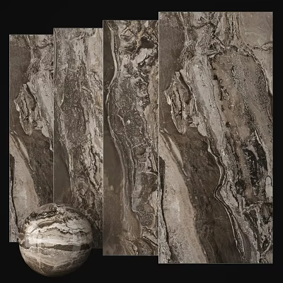 Elegant Floor Tiles With Natural Stone Texture And Earth Tones 3d model Elegant Floor Tiles With Natural Stone Texture And Earth Tones 3d model