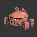 Modern Robot Piggy Robot Machine Pig 3d model