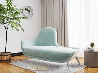 Modern chaise longue 3d model