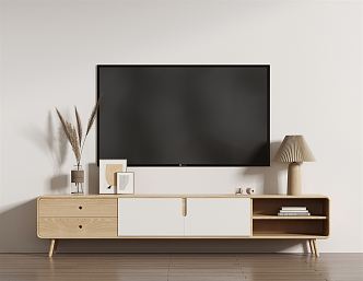 Nordic TV cabinet 3d model