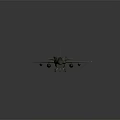 Camouflaged Military Fighter Jet With Missile Armaments And Aerodynamic Design