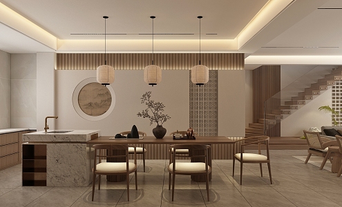 New Songfeng Duplex Restaurant 3d model