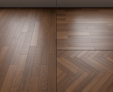 Modern Wood Flooring 3d model