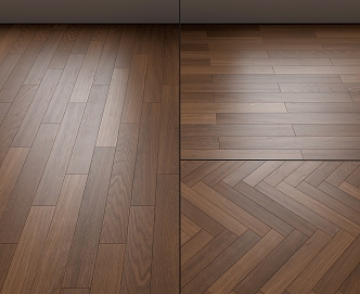 Modern Wood Flooring 3d model