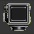 Vintage WALZER Twin Lens Reflex Camera with Black Body and Control Knobs Electronic Appliance