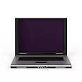 Quality Pen For Writing On Laptop With Purple Screen And Silver Body