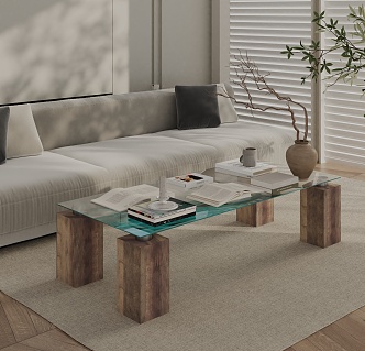 Coffee table 3d model