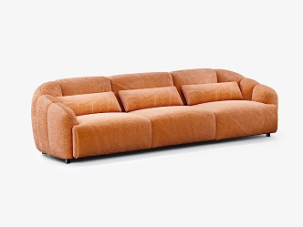 Chivas Sofa Lying Bed Fabric Sofa Fashion 3d model