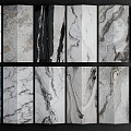 Marble Texture Wall Panel Stone Rock Slab 3d model