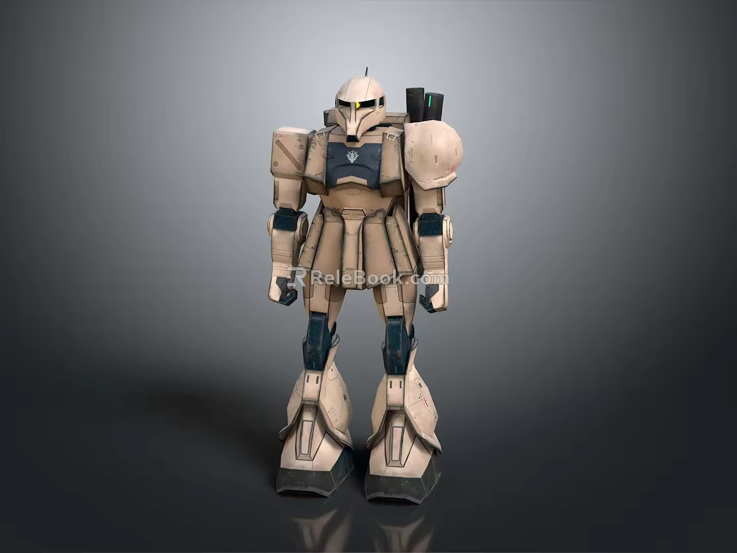 Robot Assistant Small Robot Butler Robot Butler Figure Game Figure 3d model