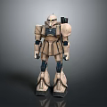 Robot Assistant Small Robot Butler Robot Butler Figure Game Figure 3d model