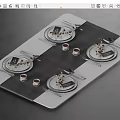 Modern ulivisalotti tableware bowls 3d model