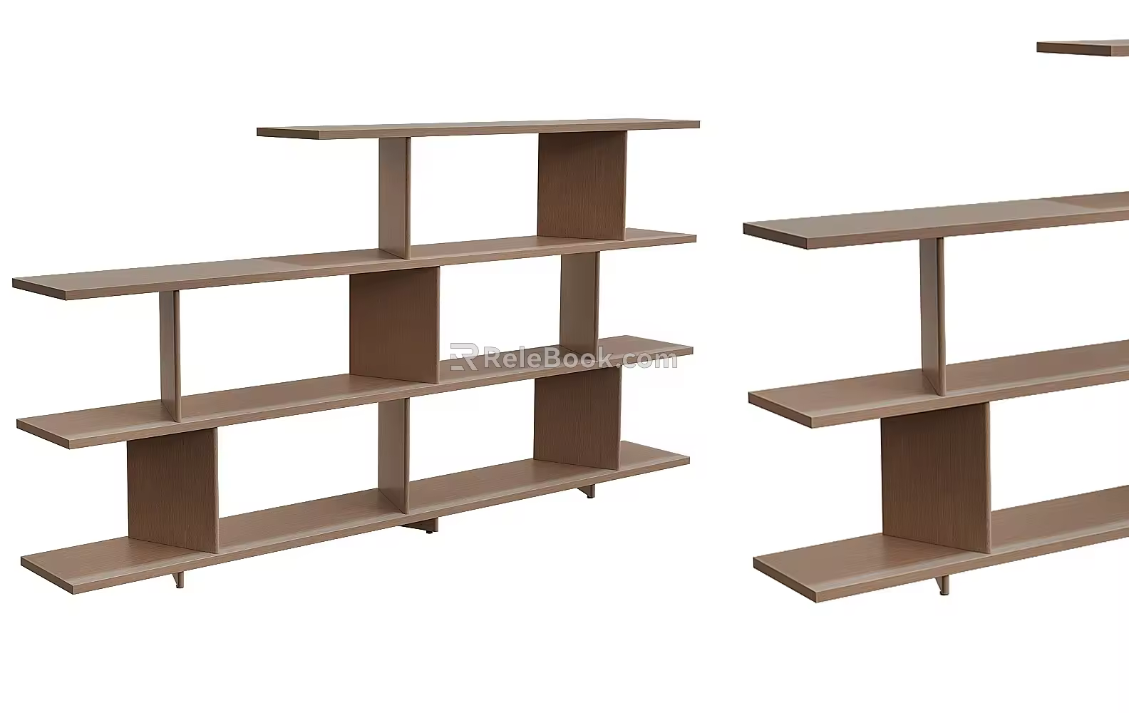 Creative Bookshelf Storage Rack Simple Minimalist Bookshelf Cabinet Simple Bookshelf Storage Rack Bookcase Bookshelf 3d model