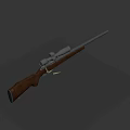 M40A1 sniper rifle 3d model