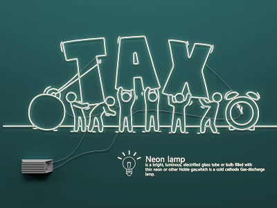 Neon Lamp Combination With Uniform Soft Light For Various Scenes 3d model