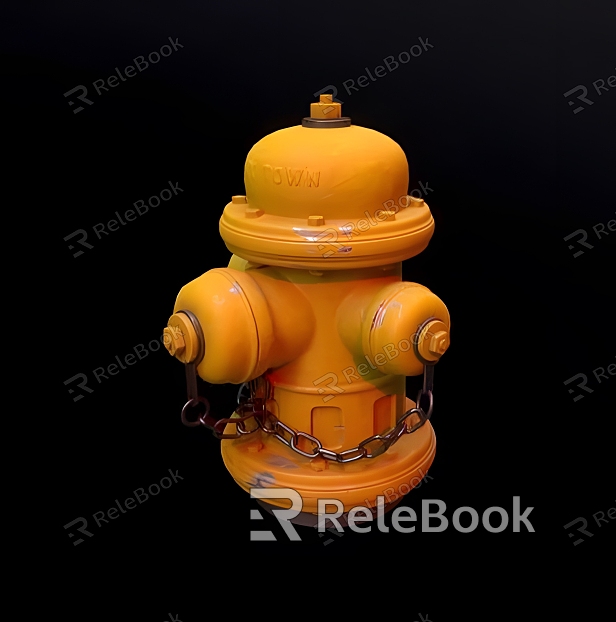 modern fire hydrant model