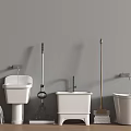 Modern mop pool mop pool mop pool 3d model
