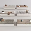 Bay Window Cushion Bay Window Cushion Pillow Bay Window Cabinet 3d model