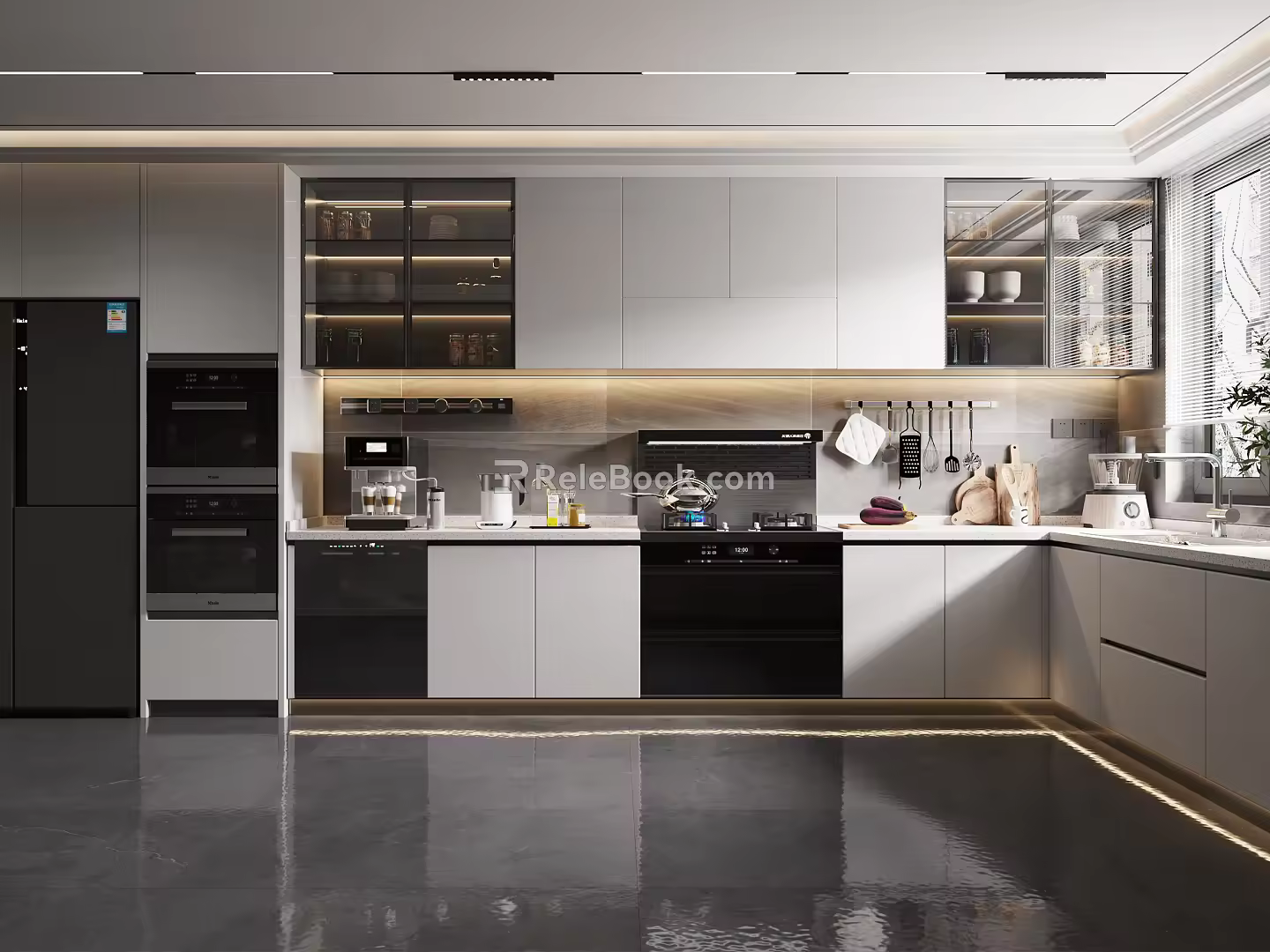Modern Kitchen 3d model
