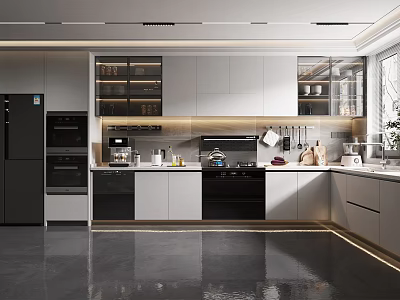 Modern Kitchen 3d model