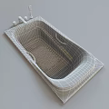 White Bathtub PRYI 560HPE With Chrome Handles And Sleek Modern Design