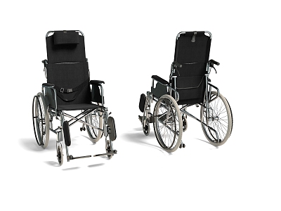 Hospital High Backrest Wheelchair model