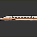 train light rail subway high-speed rail EMU modern train high-speed train high-speed locomotive EMU 3d model