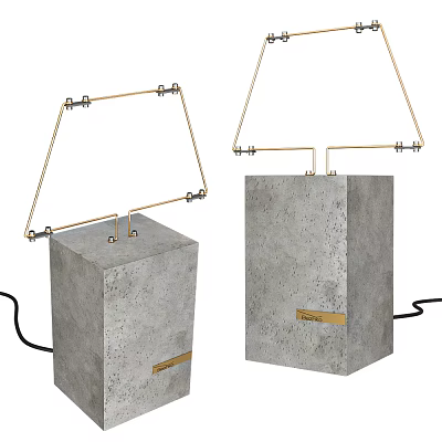 Modern table lamp 3d model Modern table lamp 3d model