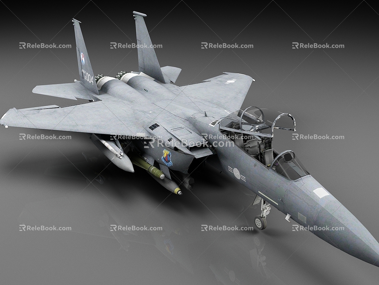 Fighter Aircraft Jet Fighter 3d model