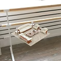 Beige Sofa and Coffee Table Set with Armchairs Wooden Accents Side Tables Lamps and Rug