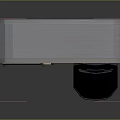 Military Weapon Square Shaped Explosive Device With Yellow Dotted Pattern And Black Trigger Mechanism