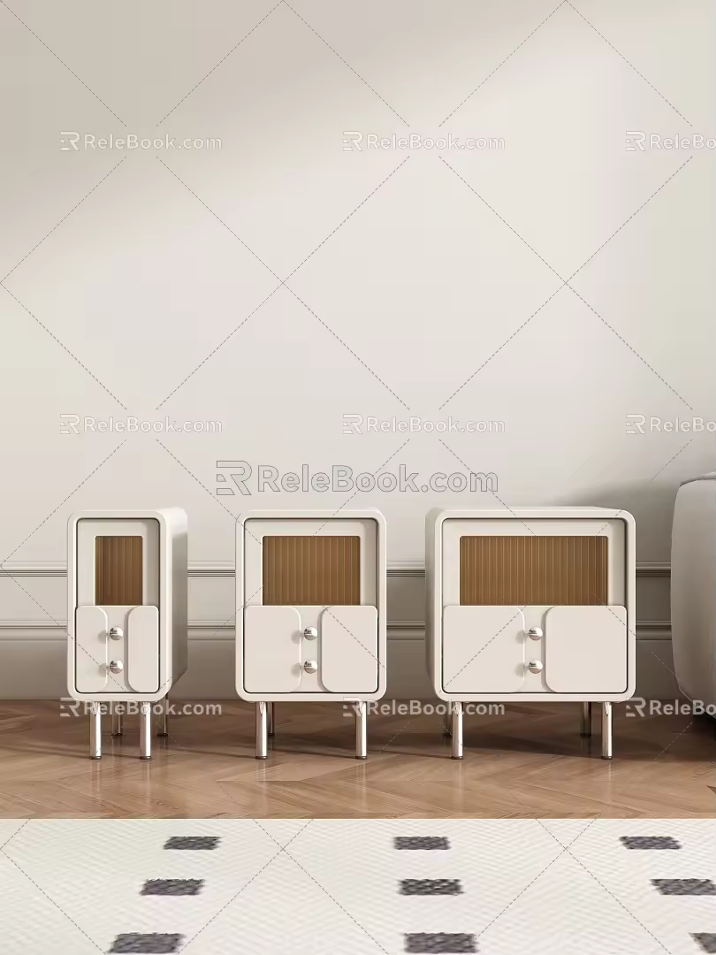 Cream wind edge combination 3d model