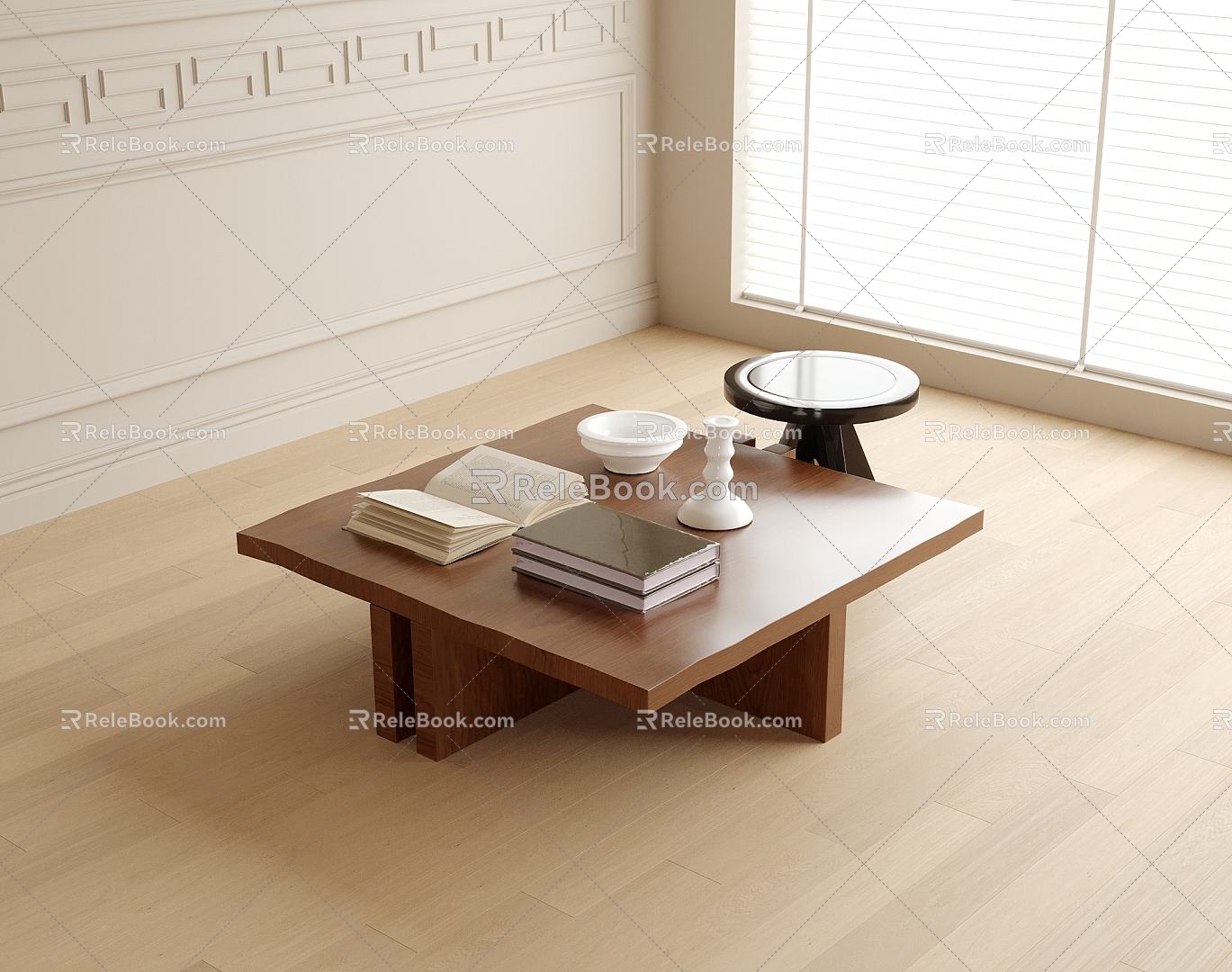 Modern coffee table 3d model