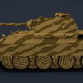 Tank Cartoon Tank Hand Painted Tank 3d model