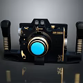 Power NE-2800 Electronic Device With Black Gold Design Blue Lens And Ergonomic Handles