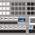 Switch socket rail socket switch socket switch panel intelligent switch strong current box weak current box 3d model