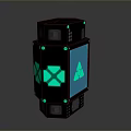 Sci-fi Items Sci-fi Components High-tech Components Sci-fi Equipment Sci-fi Scene Sci-fi Environment Game Scene 3d model